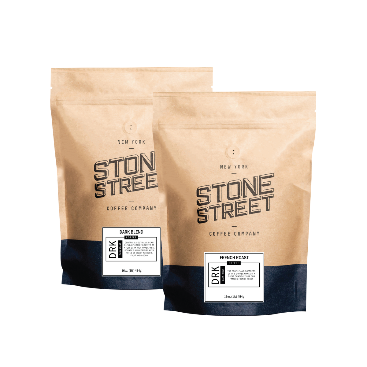 Dark Roast Pack – Stone Street Coffee