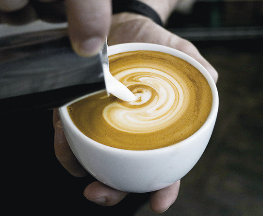 Medium Roast Cappuccino Coffee in Cup