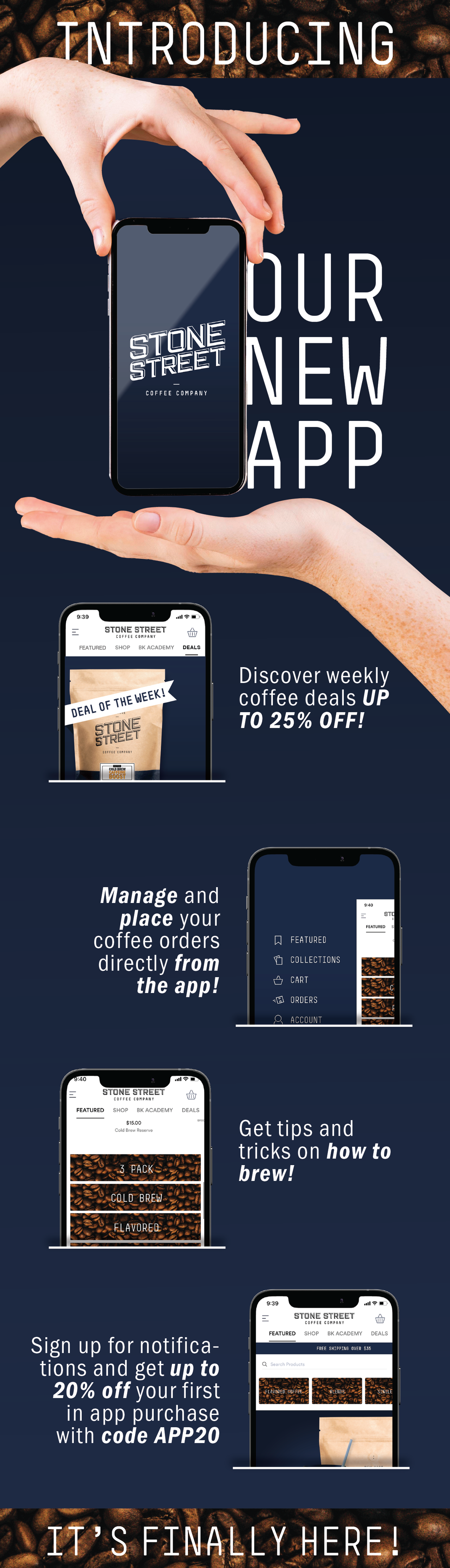 STONE STREET COFFEE APP – Stone Street Coffee
