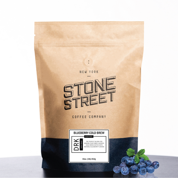 Blueberry Cold Brew Coffee Beans in Bag