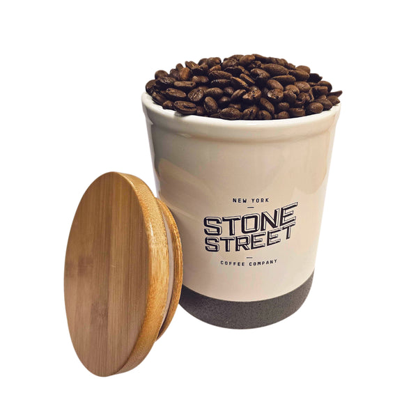 Stone Street Coffee Canister