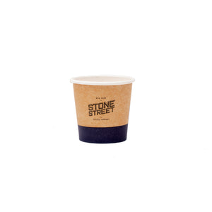 4oz Espresso Cup with Stone Street Logo