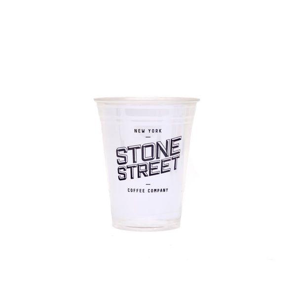 Stone Street 16oz Clear Cups for Coffee