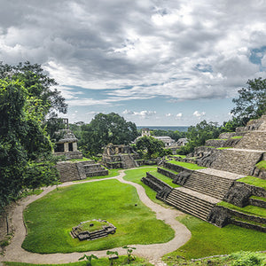 Mayan Landscape Coffee Inspiration